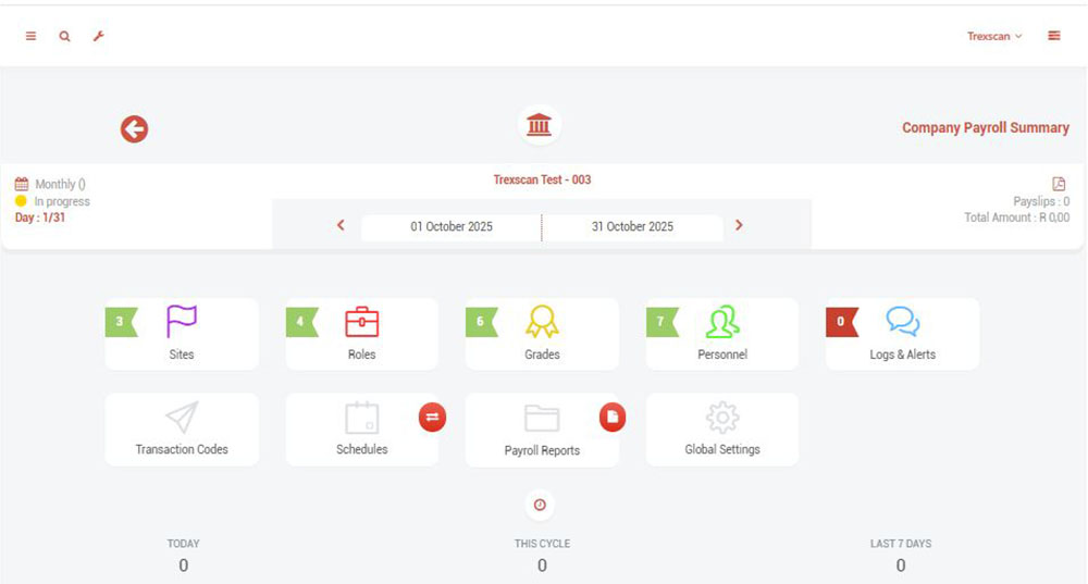 Payroll Company Admin